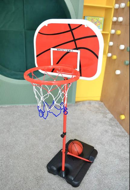 Баскетбольное кольцо на стойке 143 см с мячом (MR 1231) Баскетбольное кольцо на стойке 143 см с мячом (MR 1231)