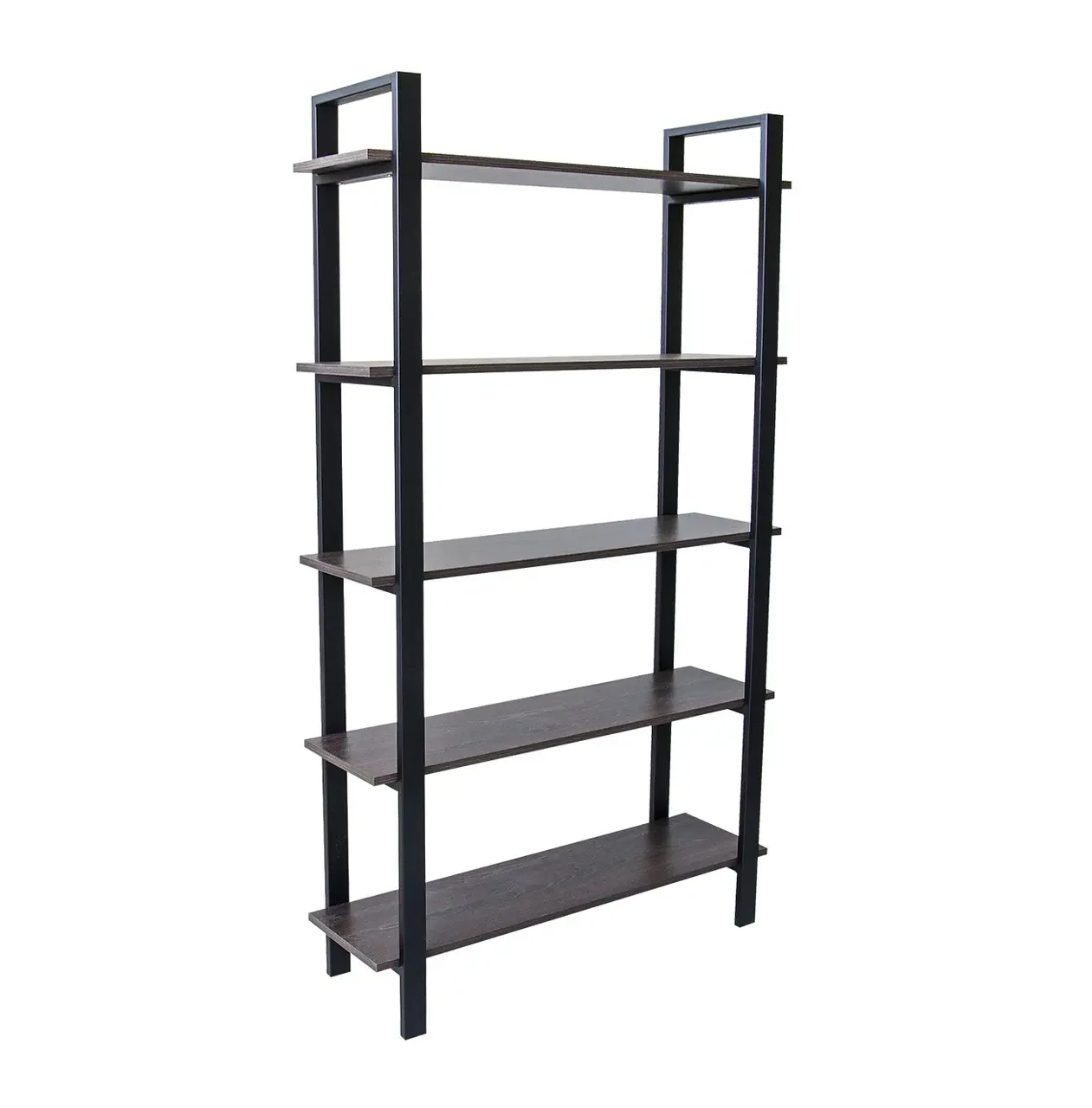 Стеллаж Loft FS516 с полками узкий для работы Черный (3075772683)