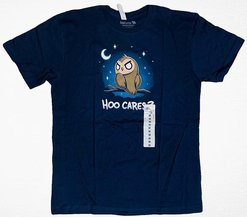 Футболка унісекс TeeTurtle бавовна М Темно синій (28363764)
