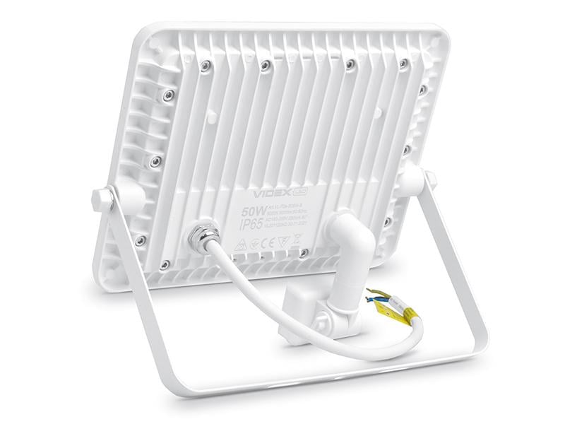 Прожектор светодиодный Videx F2e VL-F2e505W-S с датчиком движения и освещенности 50W 5000K 220 V IP65 (7348) - фото 3 Прожектор светодиодный Videx F2e VL-F2e505W-S с датчиком движения и освещенности 50W 5000K 220 V IP65 (7348) - фото 3