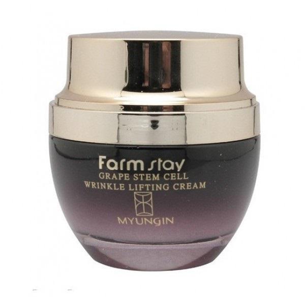 Лифтинг-крем для лица FarmStay Grape Stem Cell Wrinkle Lifting Cream 50 мл (8809317284934) - фото 2