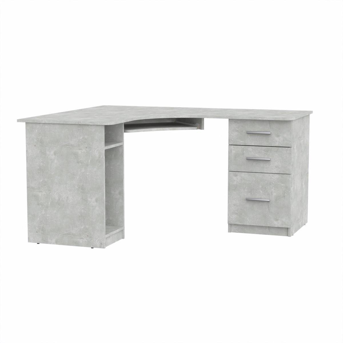 Стіл комп'ютерний Компаніт СУ-9 150х125х73,6 см Ательє світлий (26728847)