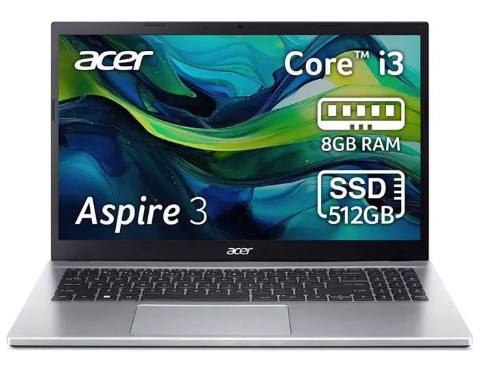 Ноутбук Acer Aspire 3 A315-59-36JH Pure Silver 15,6" Intel Core i3-1215U 8 Гб 512 Гб SSD (2712650561) - фото 5 Ноутбук Acer Aspire 3 A315-59-36JH Pure Silver 15,6" Intel Core i3-1215U 8 Гб 512 Гб SSD (2712650561) - фото 5
