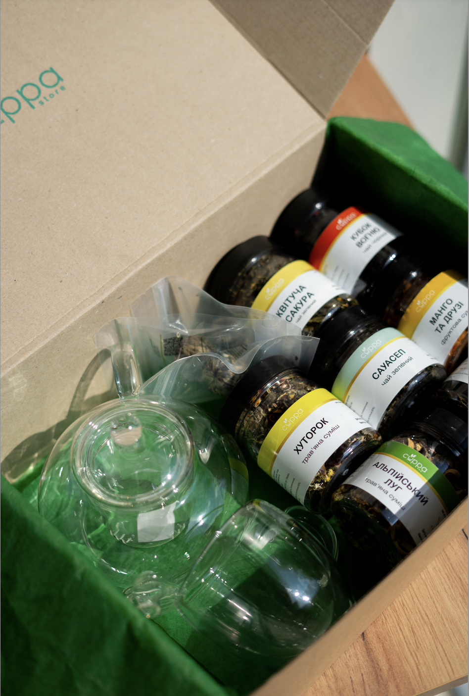 Набір чайний розклад вчителя Набір чайний розклад вчителя