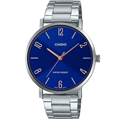 Часы кварцевые Casio MTP-VT01D-2B2 D 47 мм (11782740)