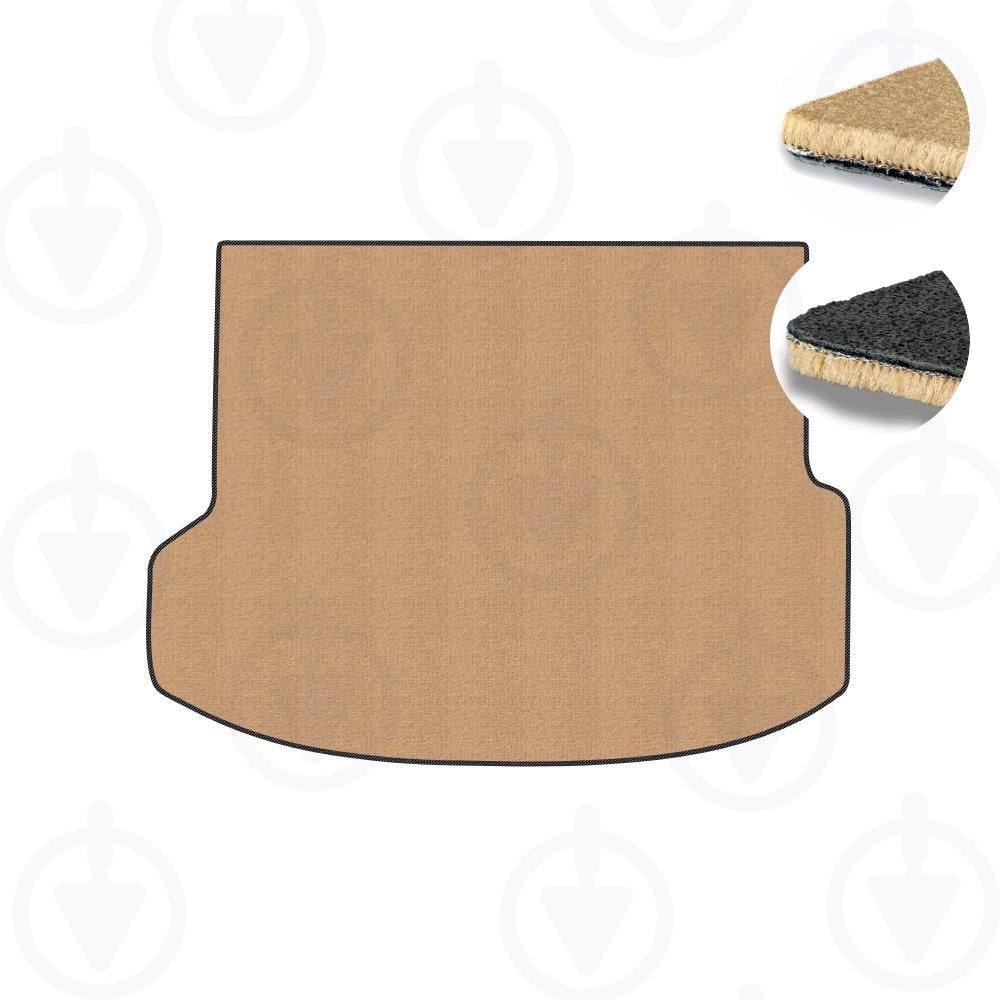 Коврик в багажник Star-Tex для Acura RDX I 2006-2012 р. текстиль/Fortuna Бежевый/Черный (10011-64-80-84)