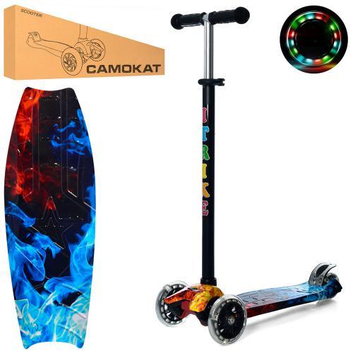 Самокат детский трехколесный iTrike JR 3-055-1-WP14 - фото 2