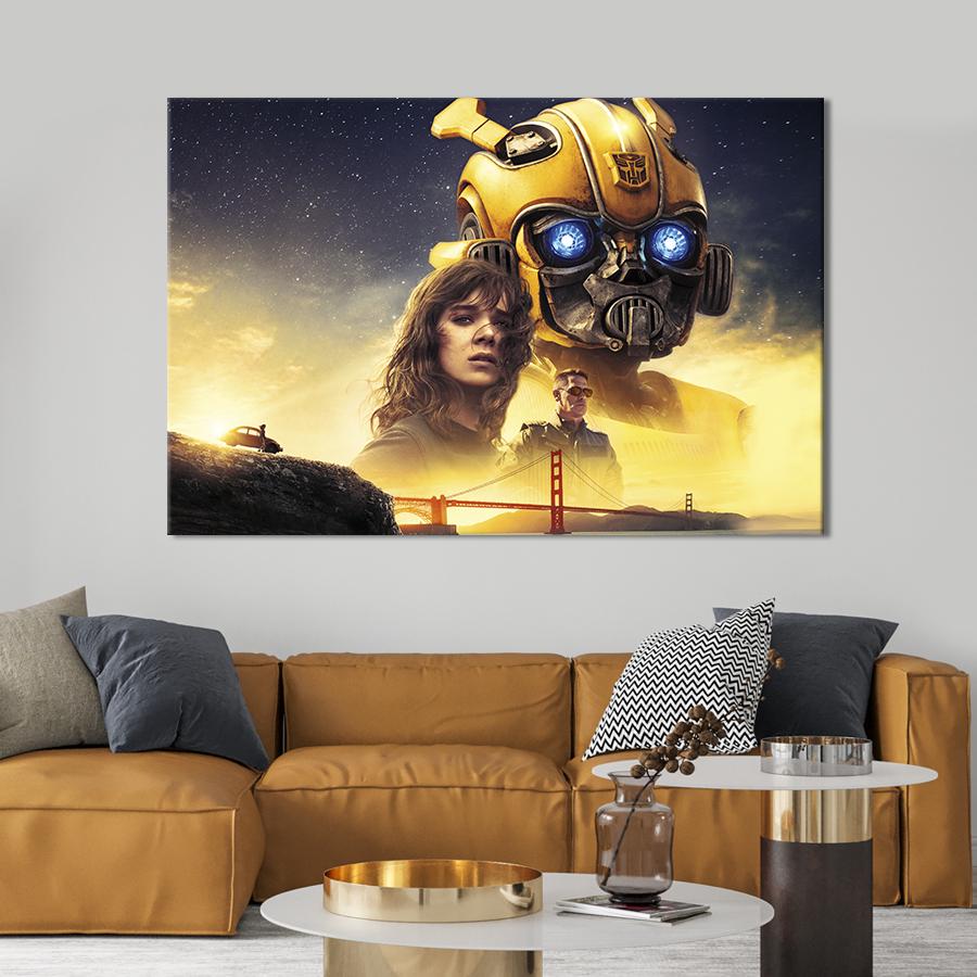 Картина на холсте Bumblebee Movie 122x81 см (1464-1)