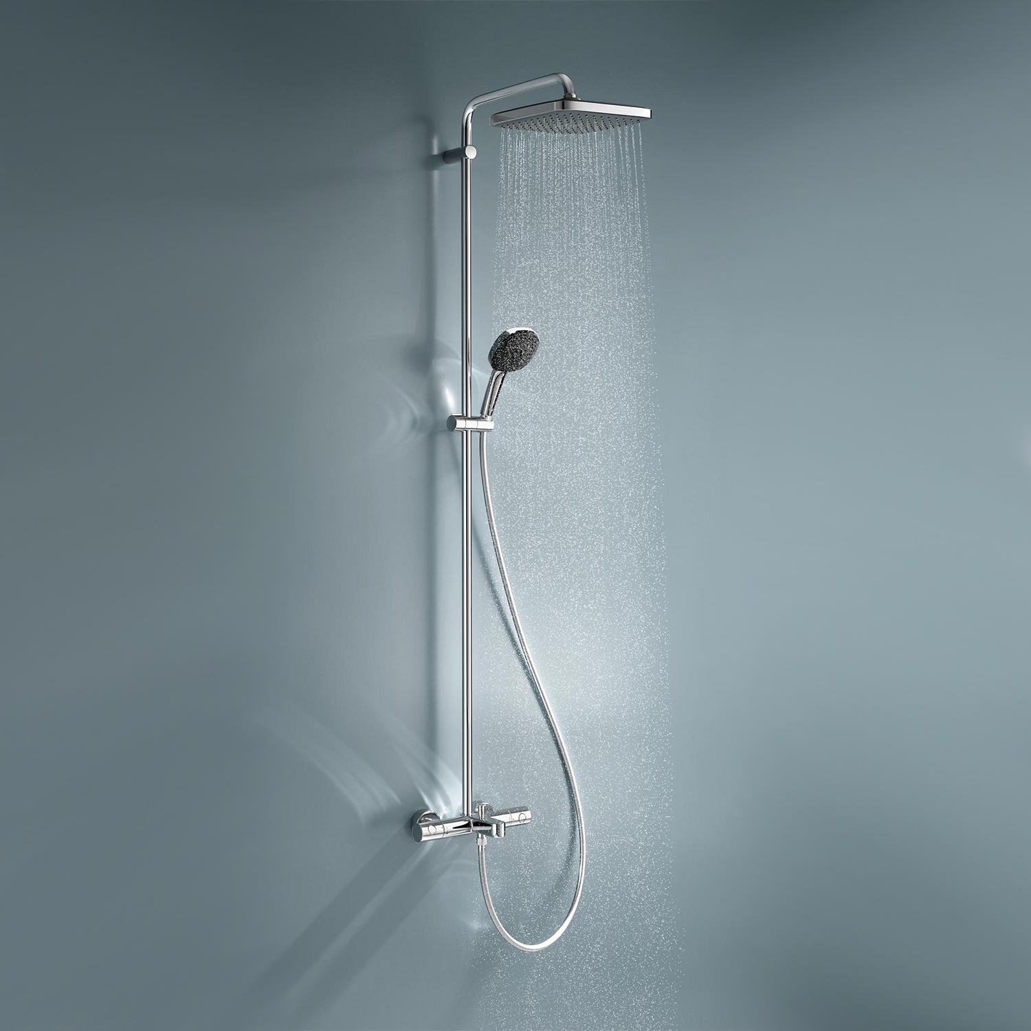 Душова система з термостатом Grohe QuickFix Vitalio Comfort 26984001 CV033294 Хром (214253) - фото 11 Душова система з термостатом Grohe QuickFix Vitalio Comfort 26984001 CV033294 Хром (214253) - фото 11