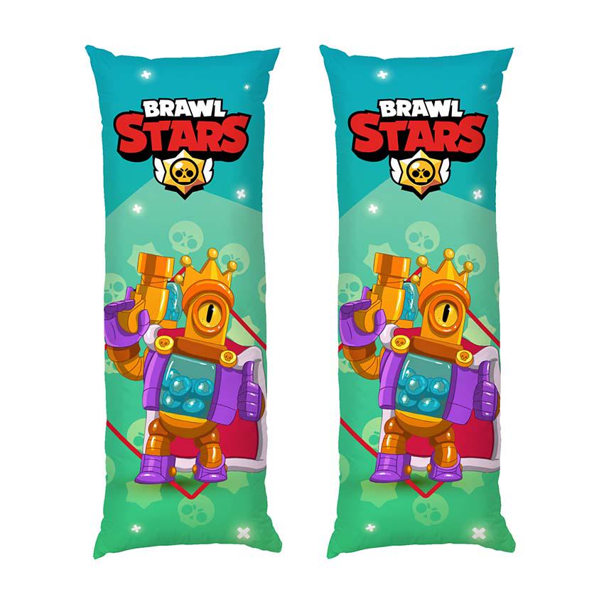 Подушка дакимакура King Rico Brawl Stars габардин 150х50 см (112924-3)