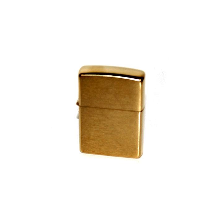 Зажигалка ZIPPO BR FIN SOLID BRASS в коробке (204 B) - фото 2