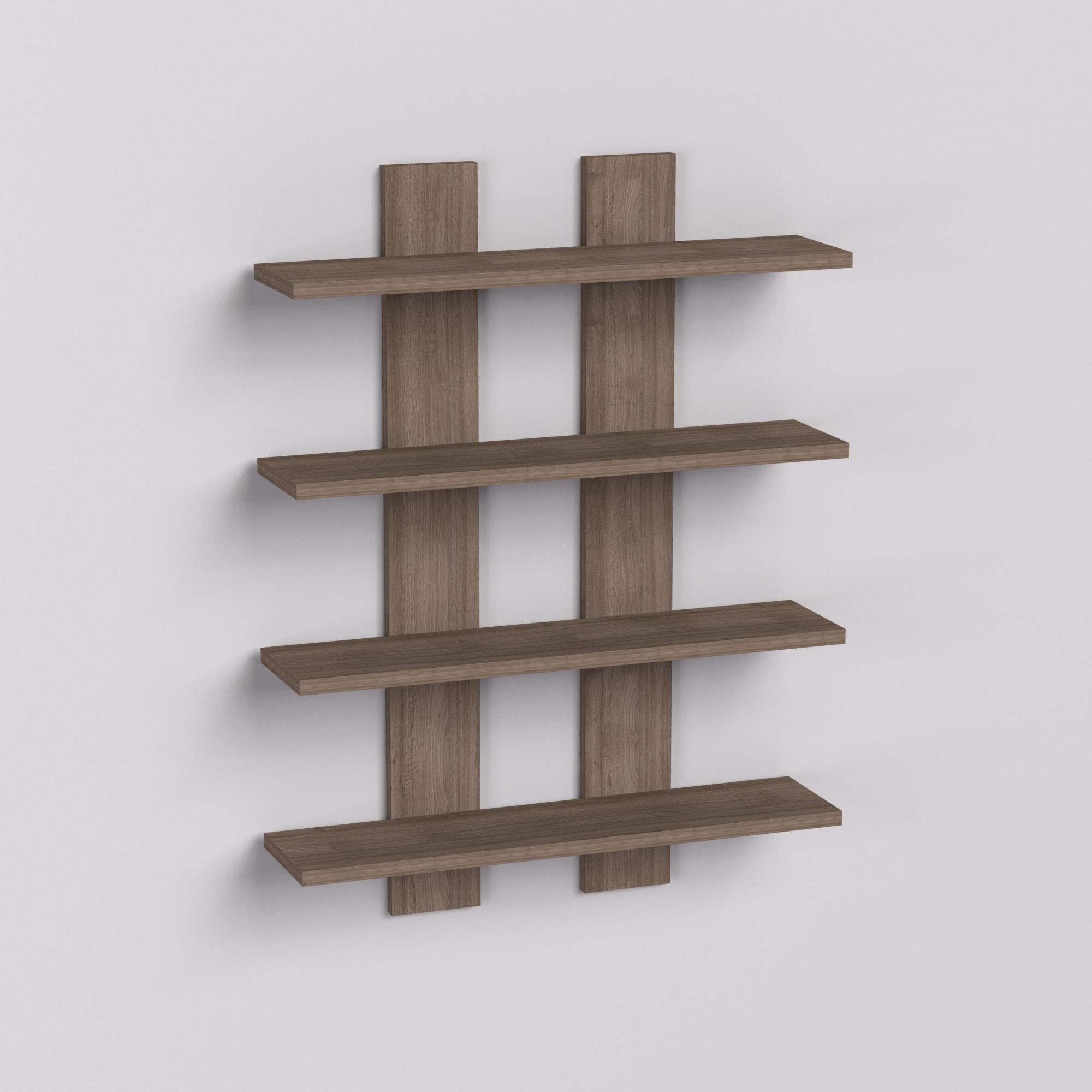 Полка подвесная П-4 600х120х800 мм Дуб Шамони темный (13008)