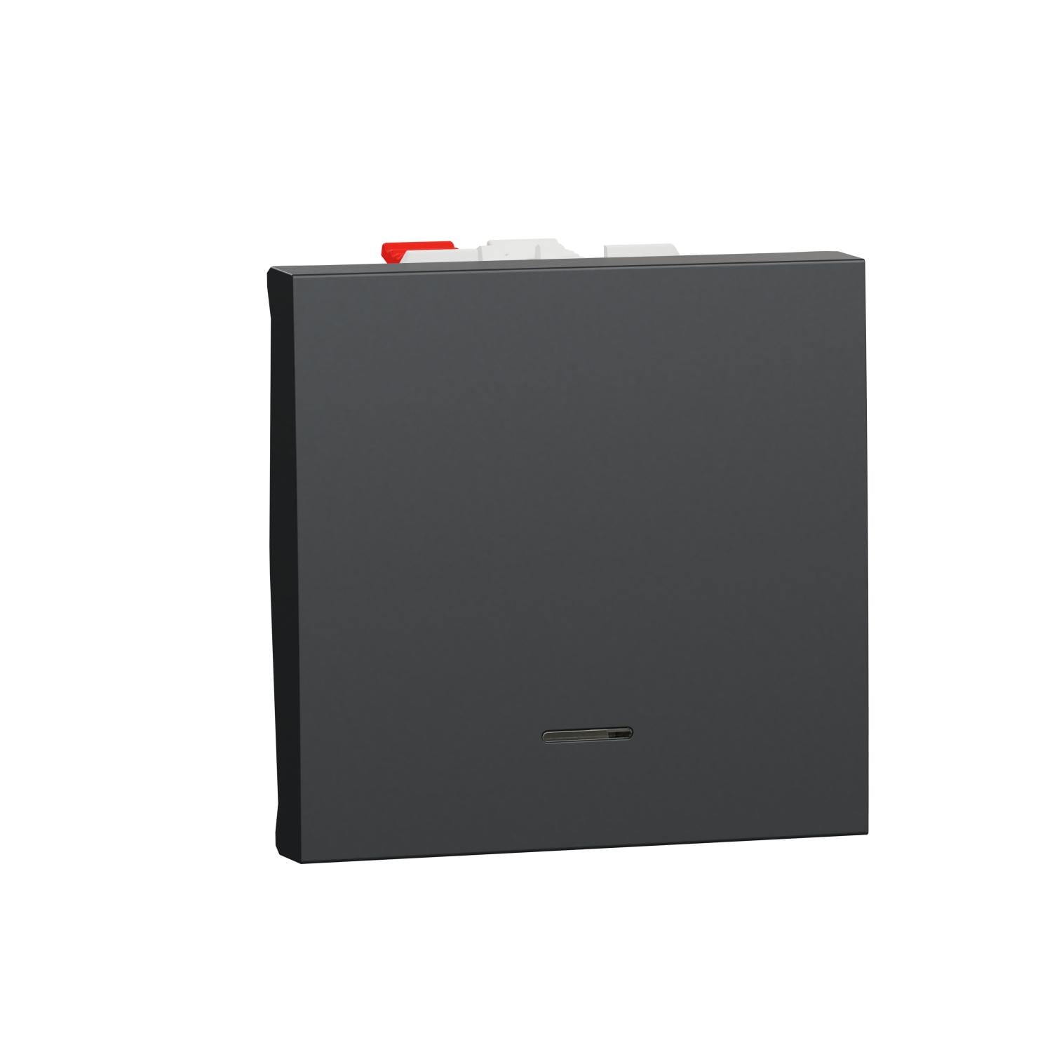 Переключатель с нейтралью Schneider Electric Unica New 2 модуля Антрацит (NU320354S) Переключатель с нейтралью Schneider Electric Unica New 2 модуля Антрацит (NU320354S)