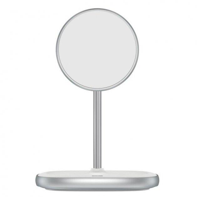 Пристрій бездротовий зарядний Baseus Led Display Wireless Charger WXSW-02 15W White