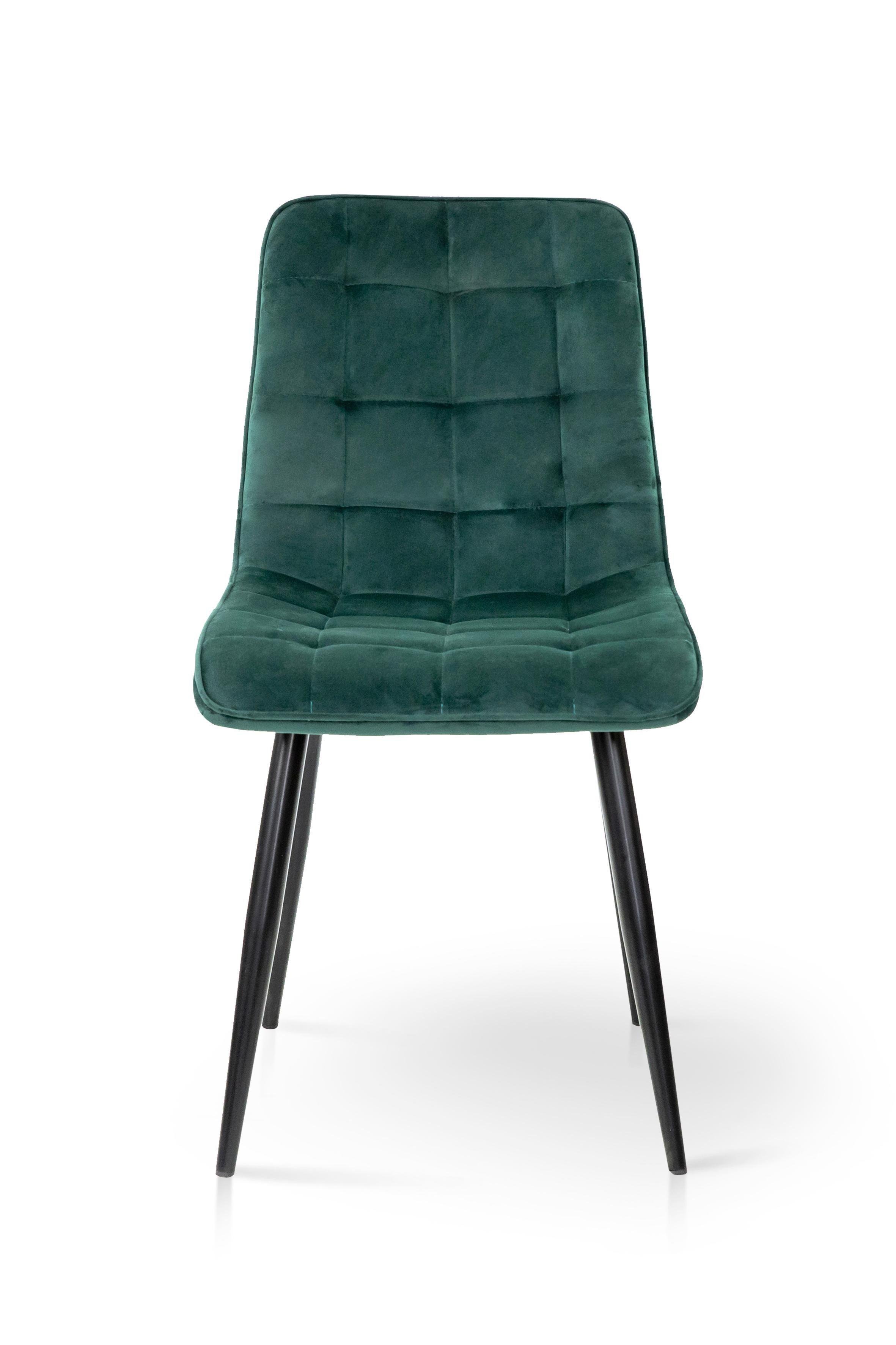 Стілець для кухні та вітальні ГРЕЙС Віллі 480х890х560 мм Чорний/Зелений (GAА0057595) - фото 1 Стілець для кухні та вітальні ГРЕЙС Віллі 480х890х560 мм Чорний/Зелений (GAА0057595) - фото 1