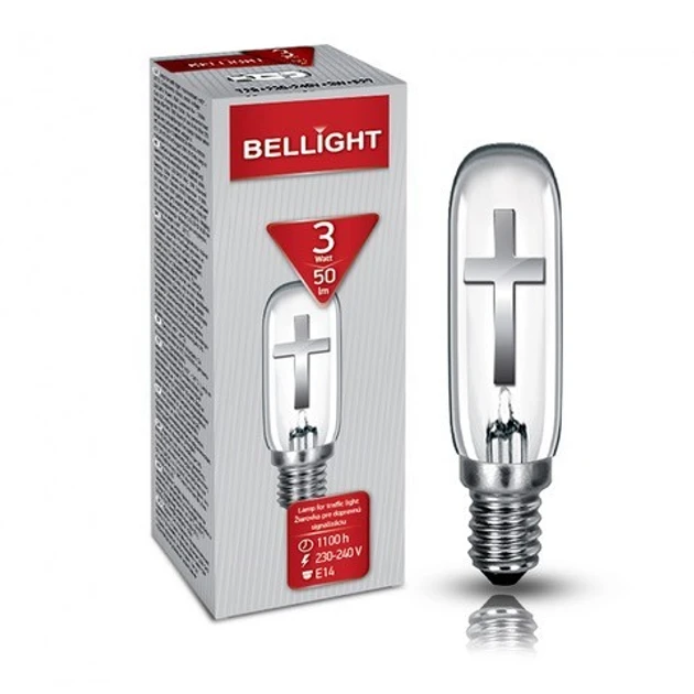 Лампа розжарювання Bellight декоративна Хрест Т29 230V 3W E14 (2642501751)
