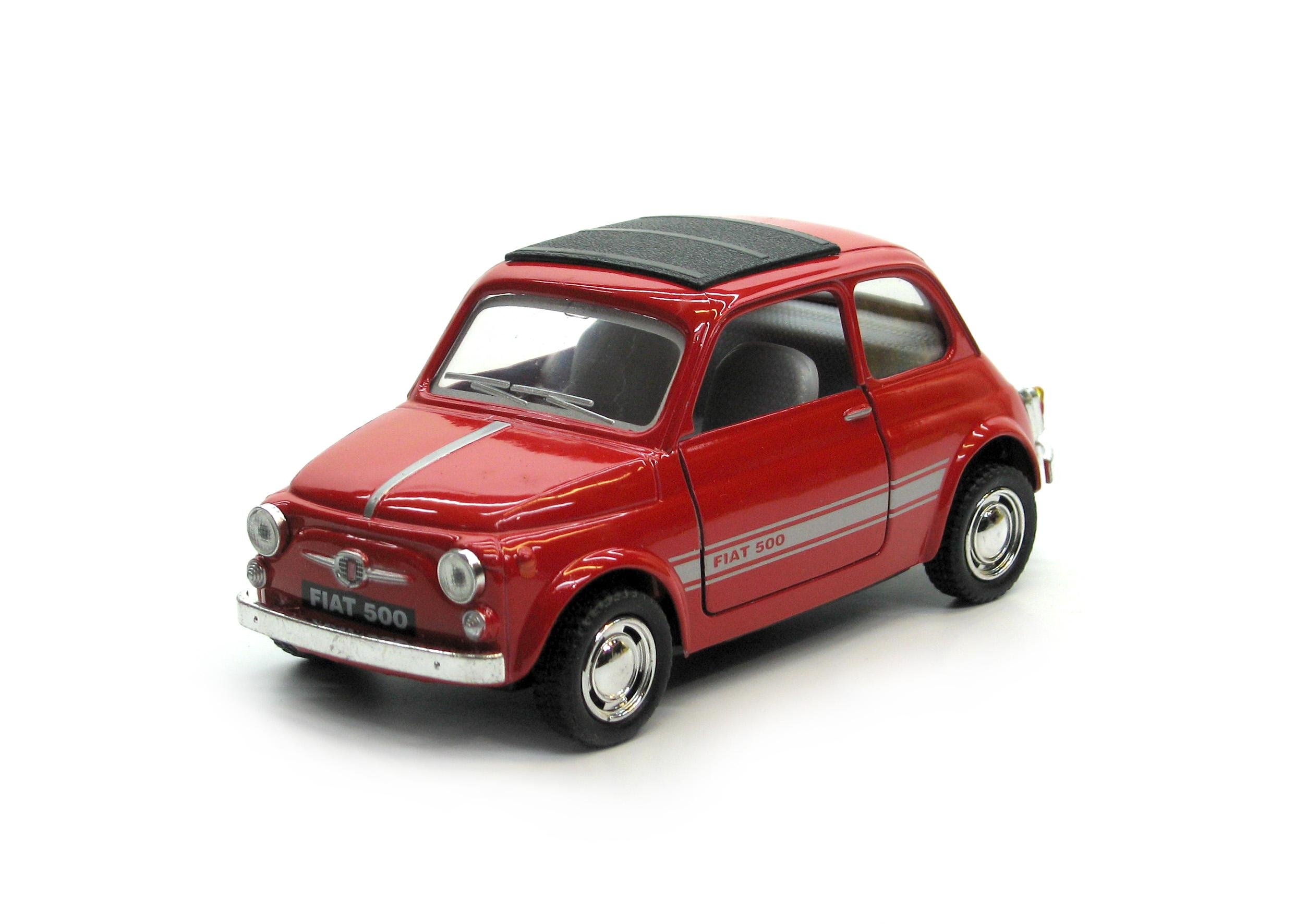 Машина металлическая KT5004W FIAT 500 (KT5004W Red)