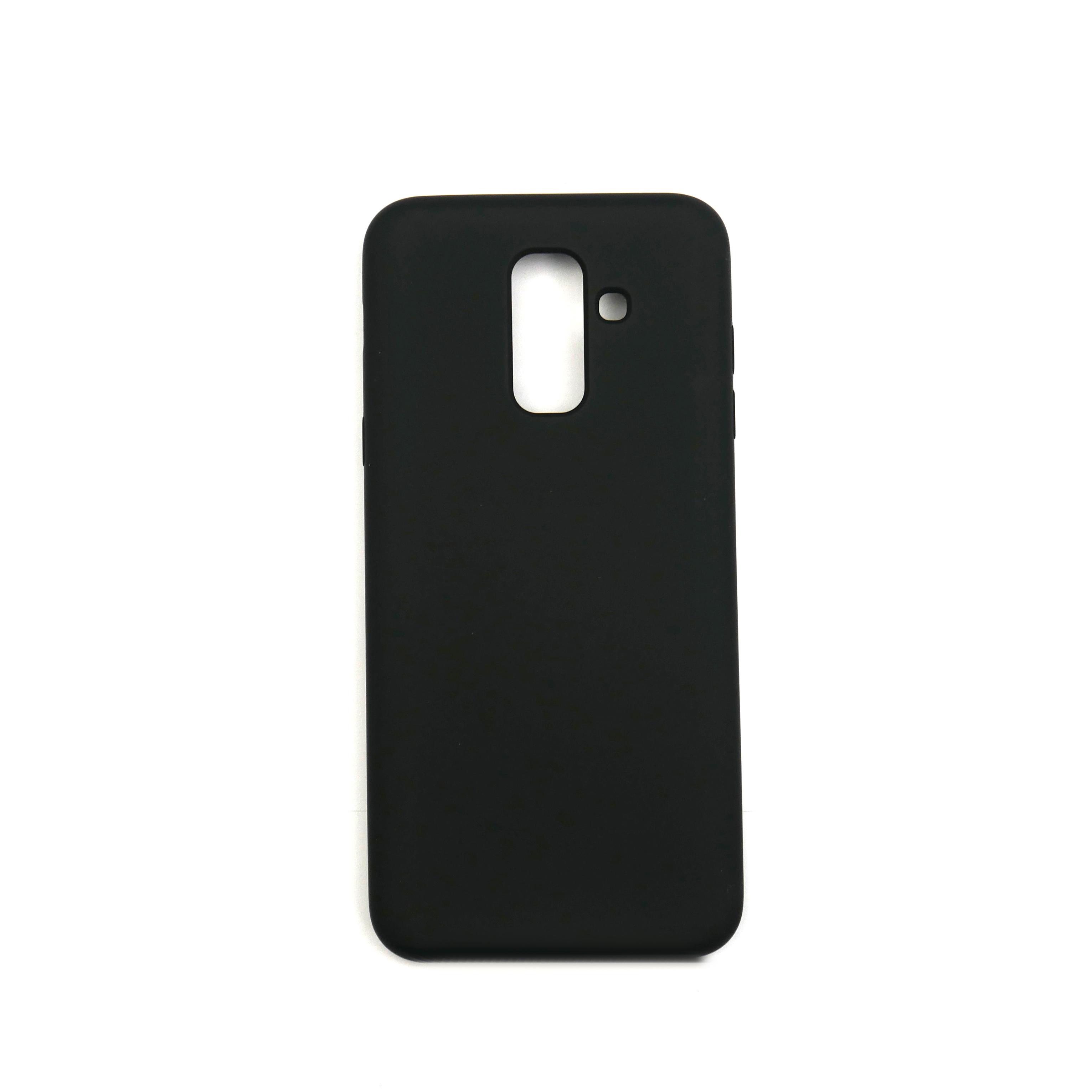 Чехол Jelly Silicone Case Samsung A6 Plus 2018 Black (18)