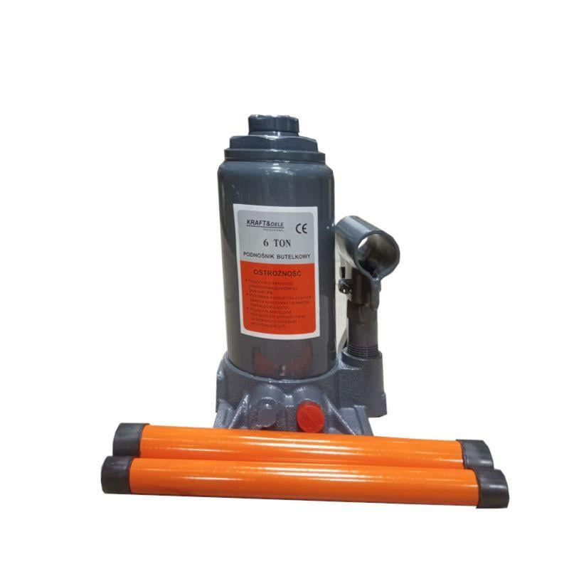 Домкрат гідравлічний пляшковий Kraft&Dele KD1982 2059187122 6 т 185-360 мм