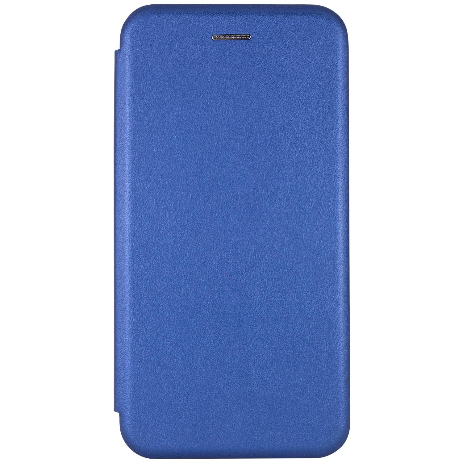 Противоударный кожаный чехол (книжка) Classy для Xiaomi Mi 8 Lite / Mi 8 Youth (Mi 8X) Синий