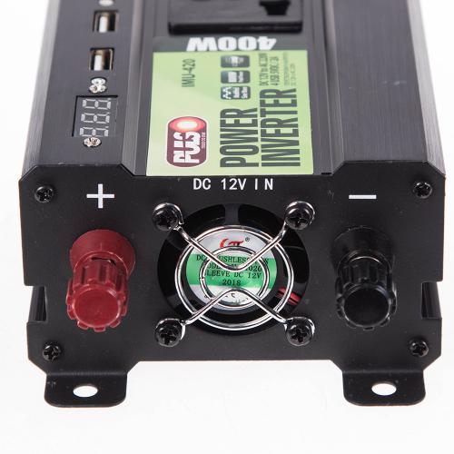 Преобразователь напряжения PULSO/IMU 420/12V-220V/400W/4USB-5VDC2.0A