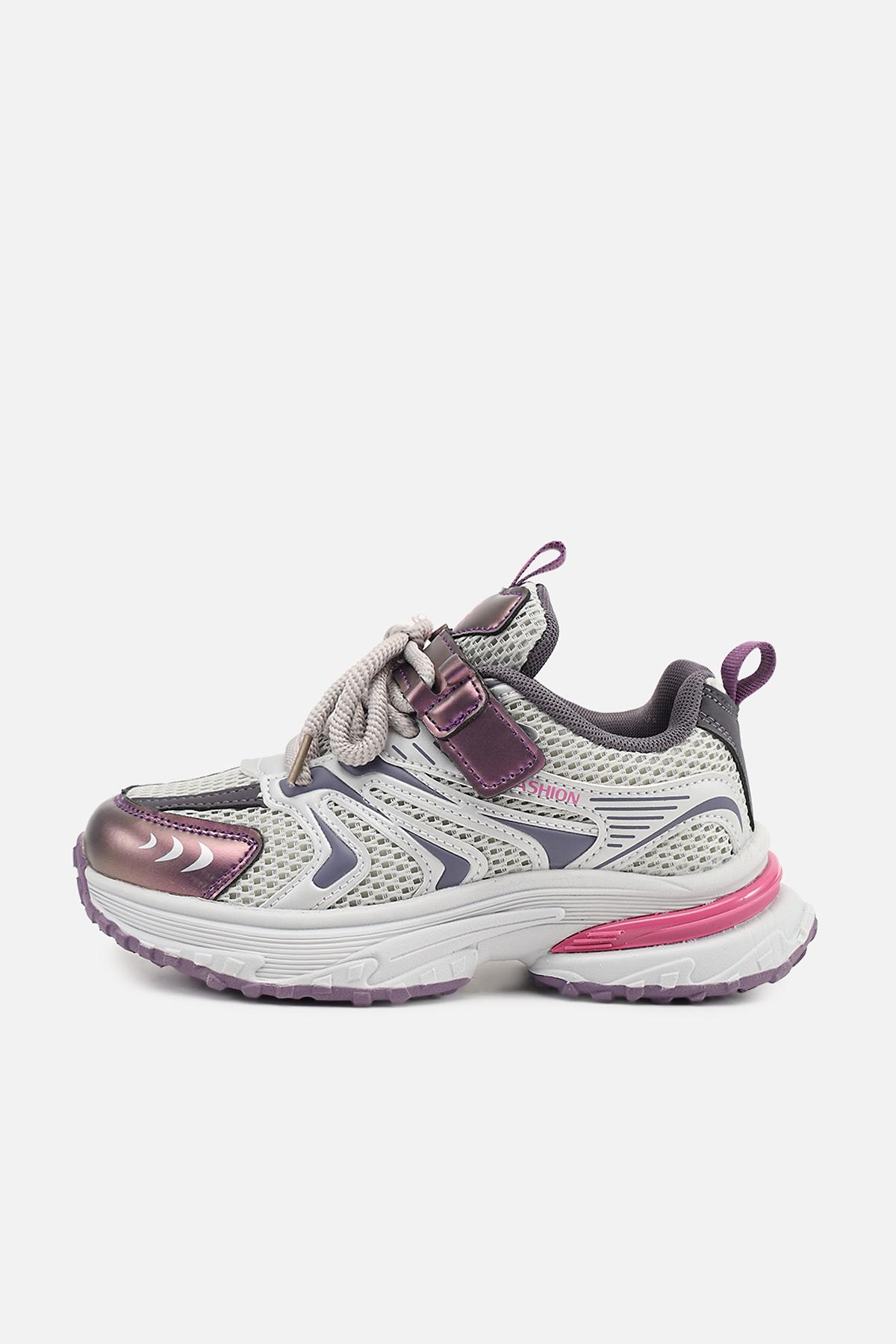 Кроссовки для девочки ЦБ-00274003 р. 34 Серый (SKT001057446)