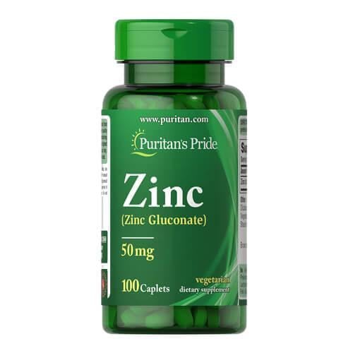 Цинк Puritan's Pride Zinc 50 мг 100 табл. (02060) Цинк Puritan's Pride Zinc 50 мг 100 табл. (02060)
