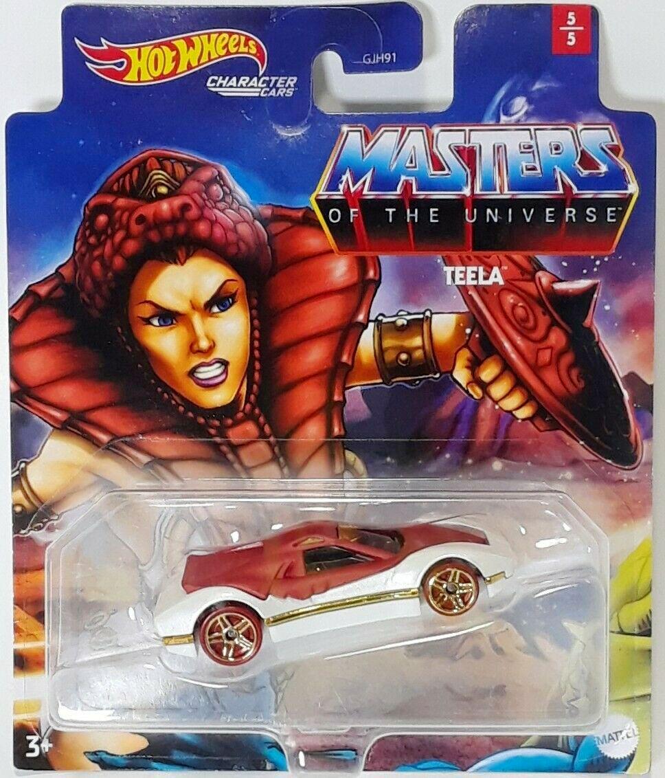 Игрушечная машинка Hot Wheels Teela 2021 Masters of the Universe Character Cars (GRM25)