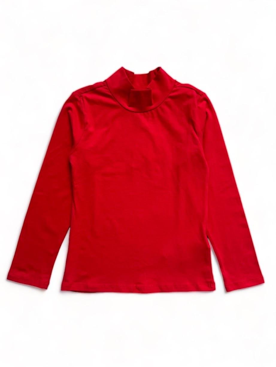 Гольф для девочки Chicco хлопковый однотонный 4-5 лет 110 см Красный (2091953674)