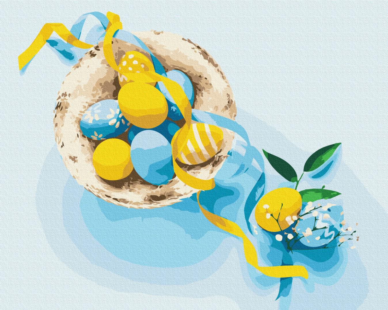 Картина по номерам Brushme Украинская Пасха 48x60 см (BS53104L) Картина по номерам Brushme Украинская Пасха 48x60 см (BS53104L)