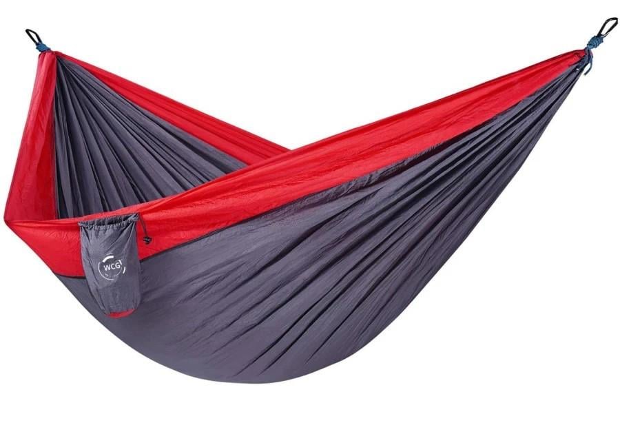 Гамак TOURING нейлоновий XL/270x140 см Червоний/Чорний (50000783) Гамак TOURING нейлоновий XL/270x140 см Червоний/Чорний (50000783)