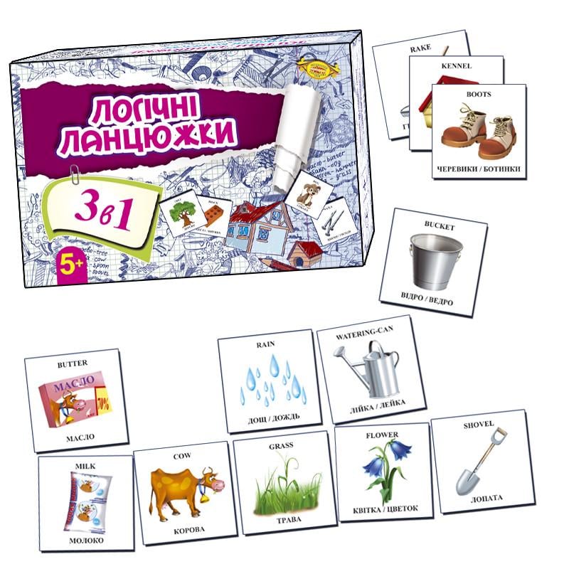 Настільна гра Майстер Логічні ланцюжки (МКЗ0817)