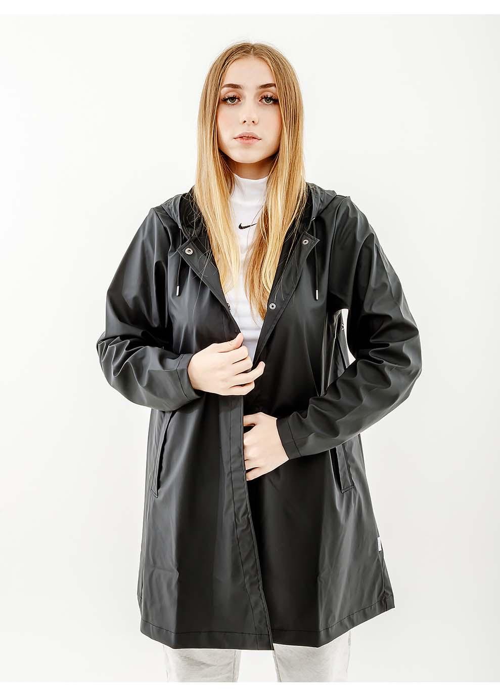 Куртка жіноча Rains Jackets M-L Чорний (7d1834-Black M-L) - фото 1