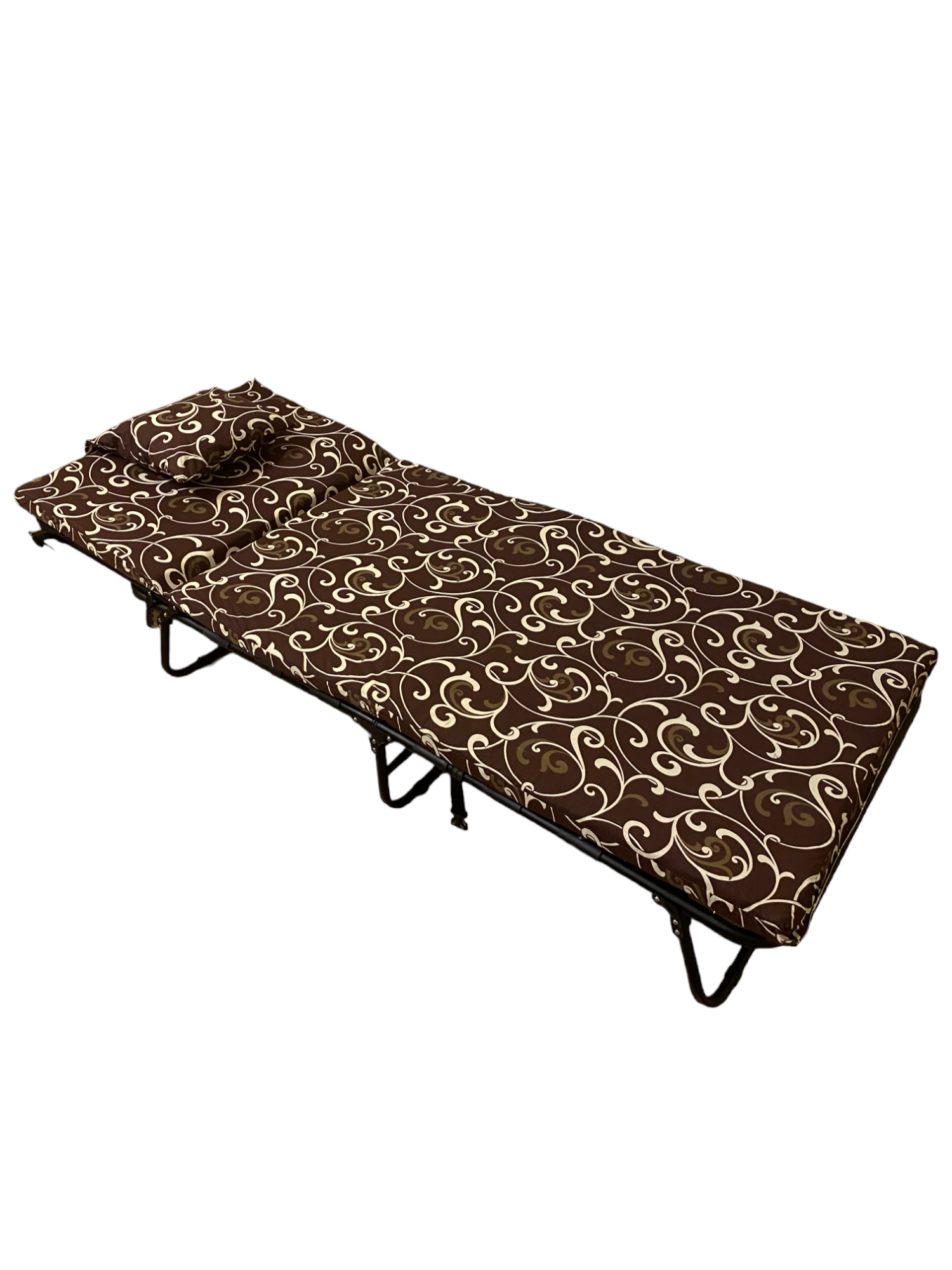 Раскладушка Vista Париж на ламелях с матрасом и подушкой 193х75х28 см - фото 3 Раскладушка Vista Париж на ламелях с матрасом и подушкой 193х75х28 см - фото 3