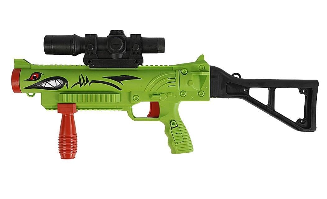 Автомат игрушечный Battlefield снаряд с подсветкой/мишень/съемный оптический прицел/съемный приклад Green (147865)