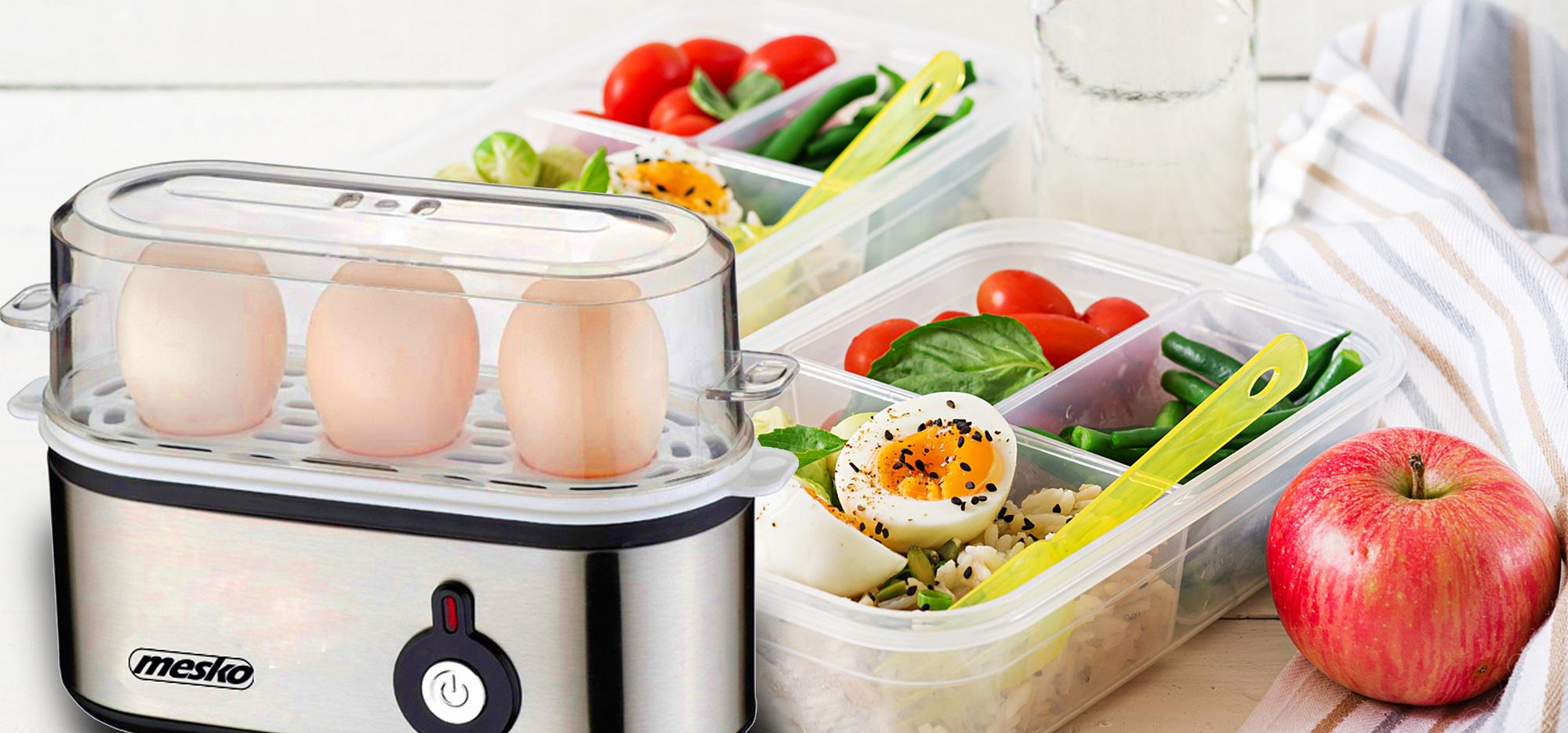 Яйцеварка Mesko MS 4485 350 Вт 1-3 шт. - фото 10