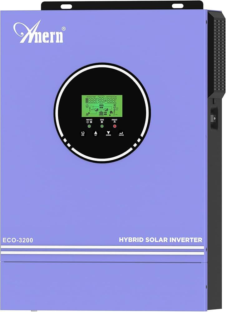 Инвертор гибридный Anern SCI-ECO-3200 3000W 24V с чистой синусоидой