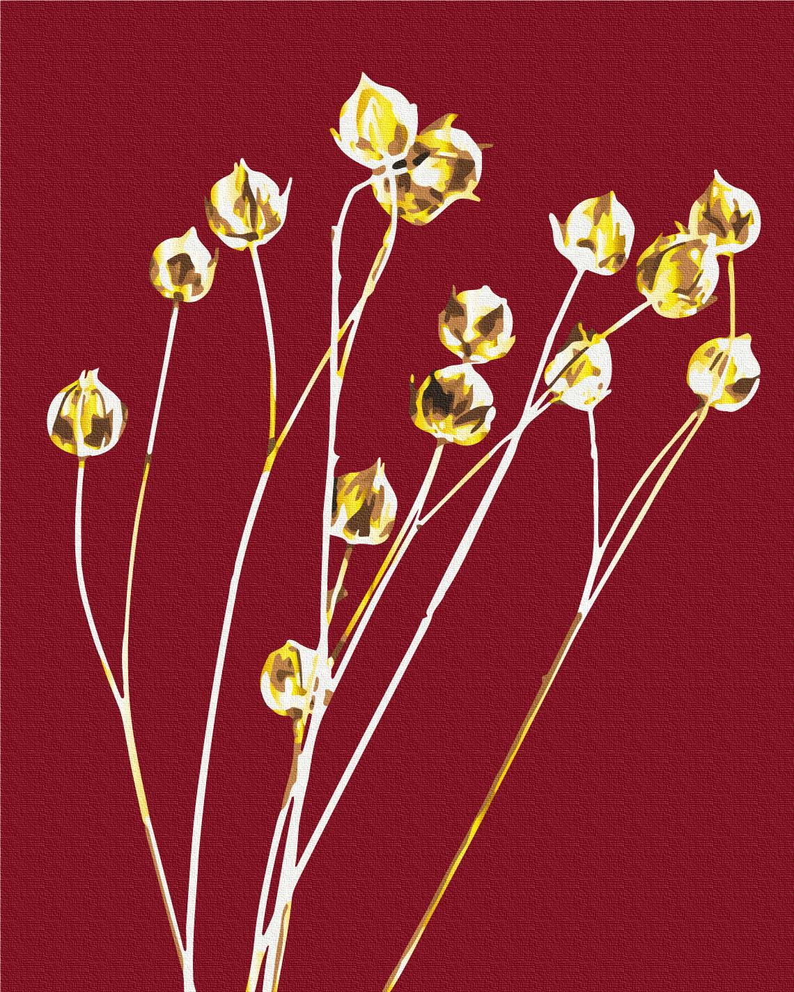 Картина по номерам Brushme Золотой лен 40x50 см (BS53991) Картина по номерам Brushme Золотой лен 40x50 см (BS53991)