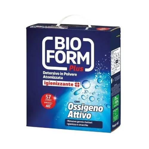 Пральний порошок Bioform Plus з активним киснем 57 циклів прання 2,85 кг (116005)