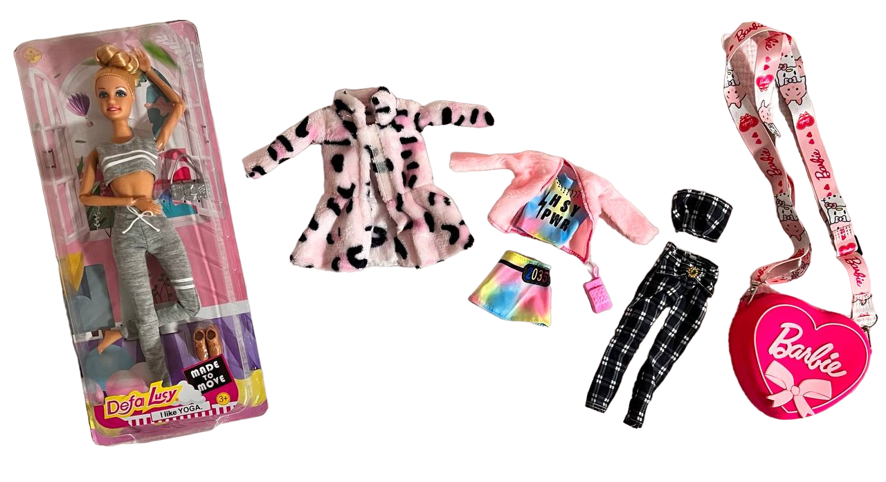 Кукла Defa Lucy с одеждой и обувью в сумочке (55498)