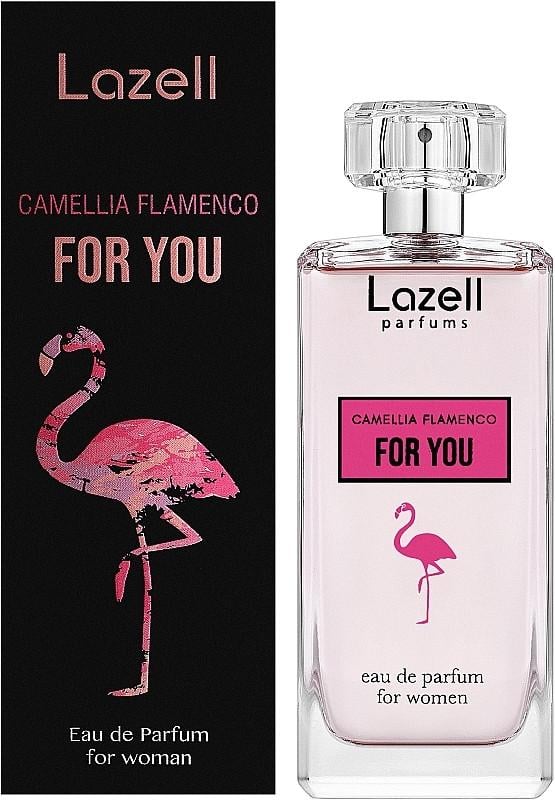 Парфюмерная вода женская Camellia Flamenco For You Lazell 100 мл (2066810814)