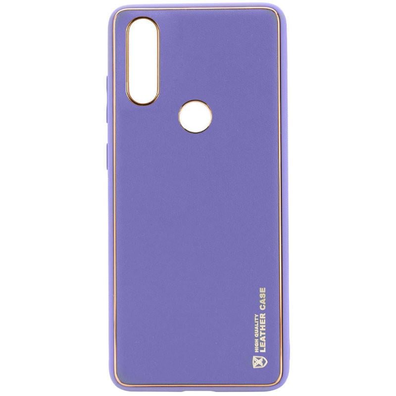 Противоударный кожаный Чехол Epik Xshield для Xiaomi Redmi Note 7/Note 7 Pro/Note 7s Сиреневый/Dasheen