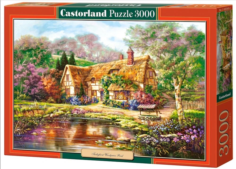 Пазл Castorland Живописный городок 3000 дет.