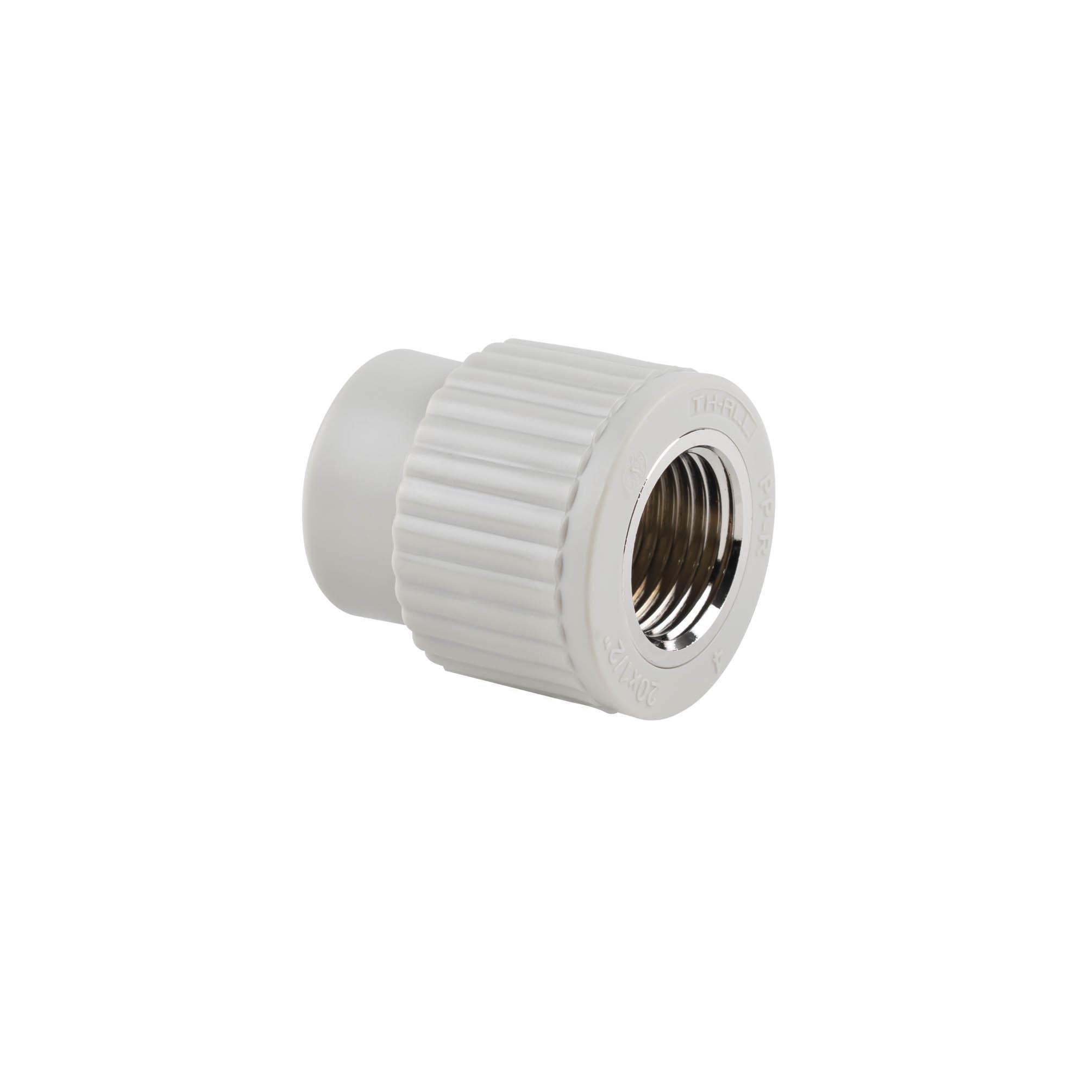 Муфта полипропиленовая Thermo Alliance 20х1/2"В для полипропиленовых труб