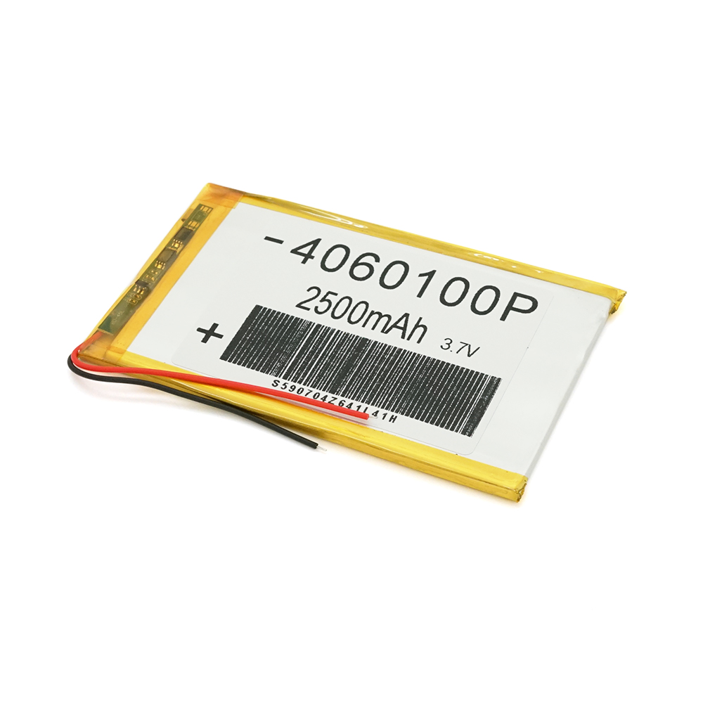 Аккумулятор литий-полимерный Voltronic 4x60x100 мм 3,7V 2500 мАч для планшетов и зарядных устройств (34950)