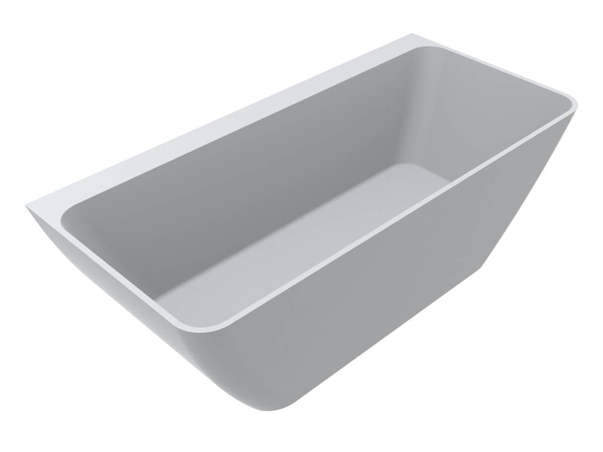 Ванна из искусственного камня Miraggio ISLAND MIRASOFT Белый (18301)