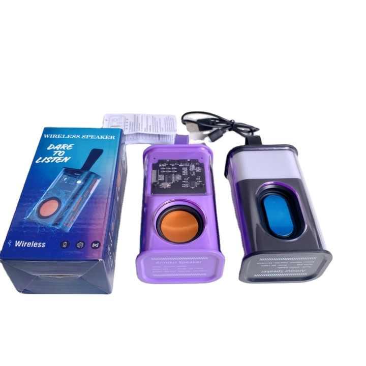 Портативная колонка SPS A036 Bluetooth 5.0 с подсветкой Purple (24637562) - фото 3 Портативная колонка SPS A036 Bluetooth 5.0 с подсветкой Purple (24637562) - фото 3
