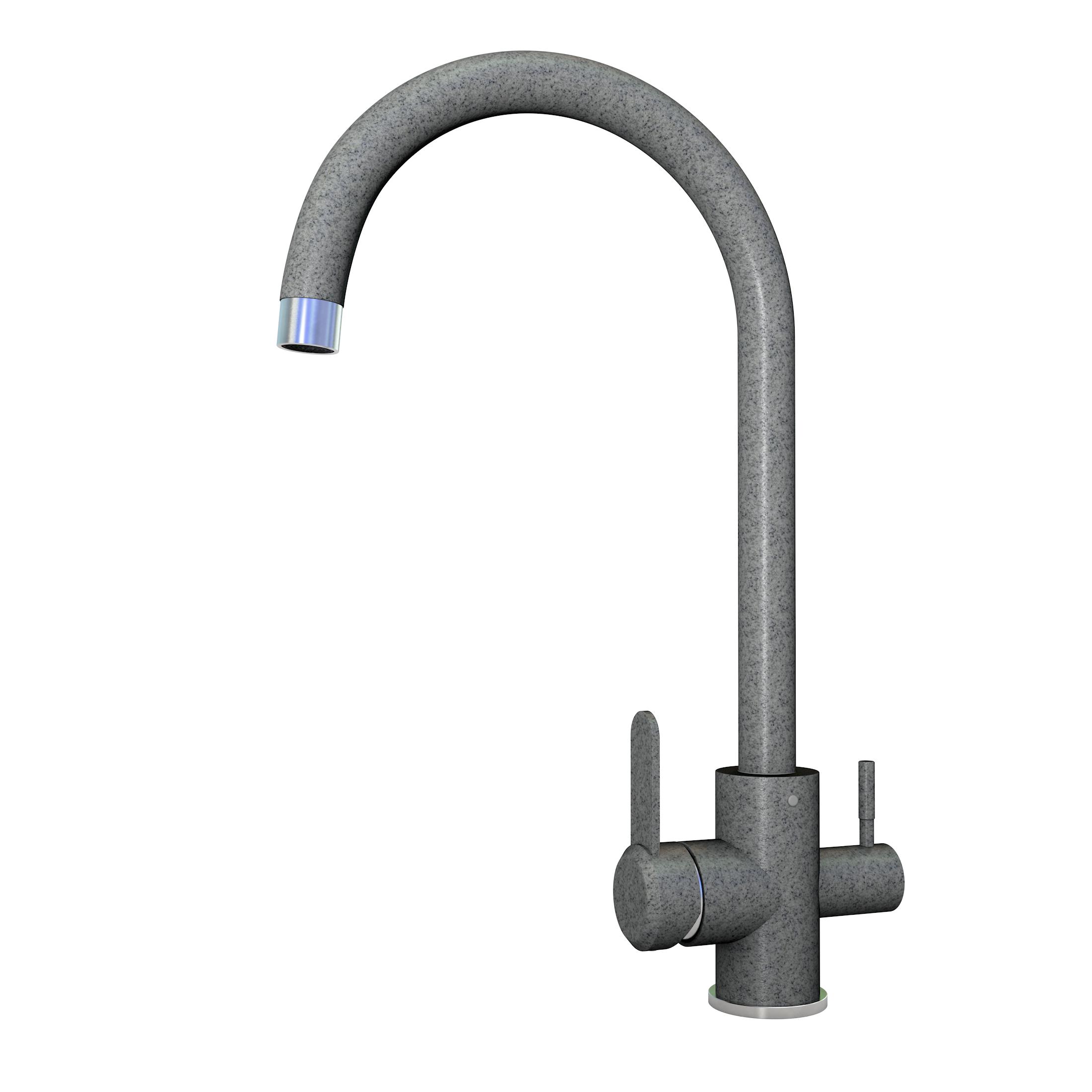 Смеситель под фильтр Platinum 8204 HDF Серый (000034233)