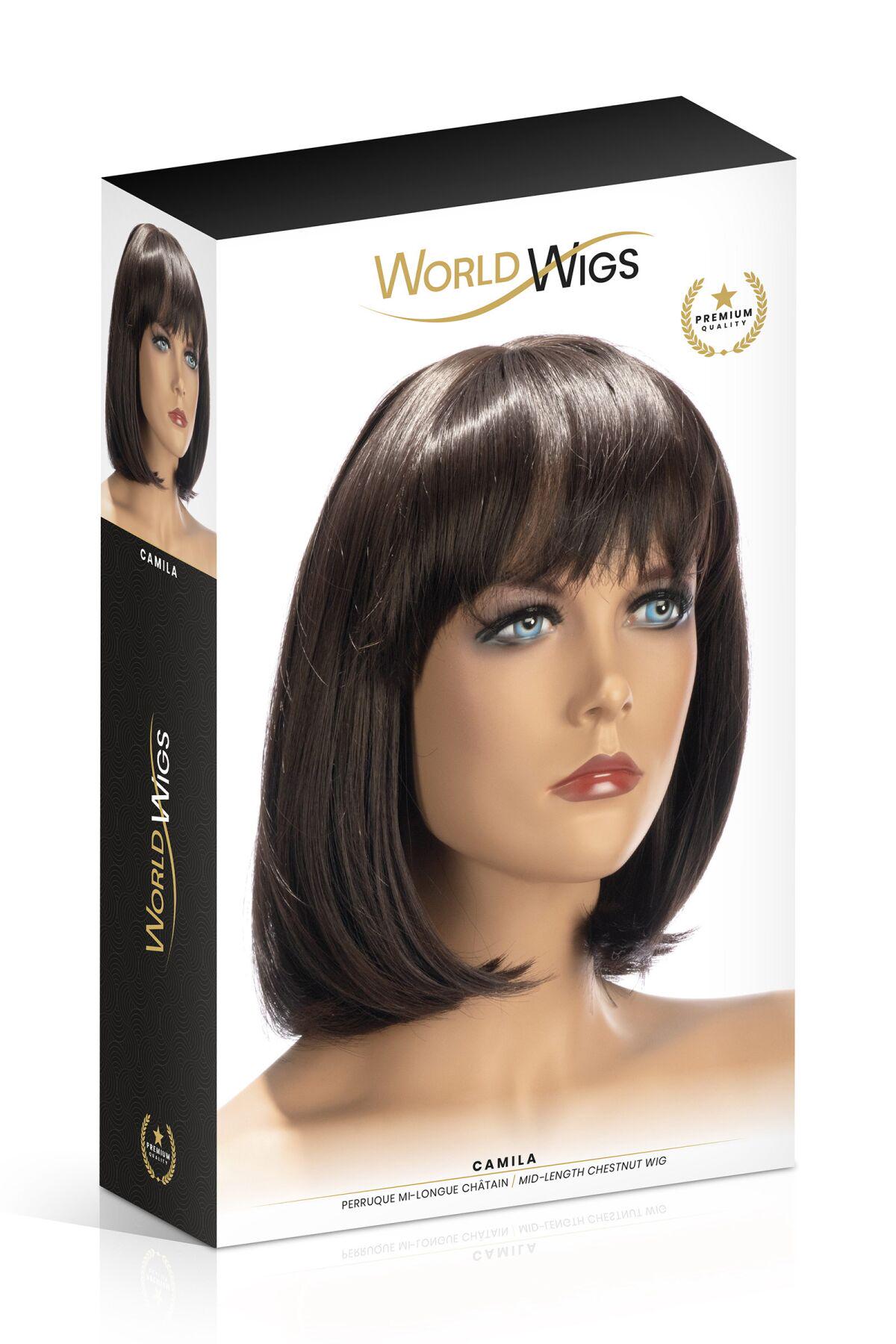 Перука World Wigs Camila Mid-Length Chestnut - фото 2
