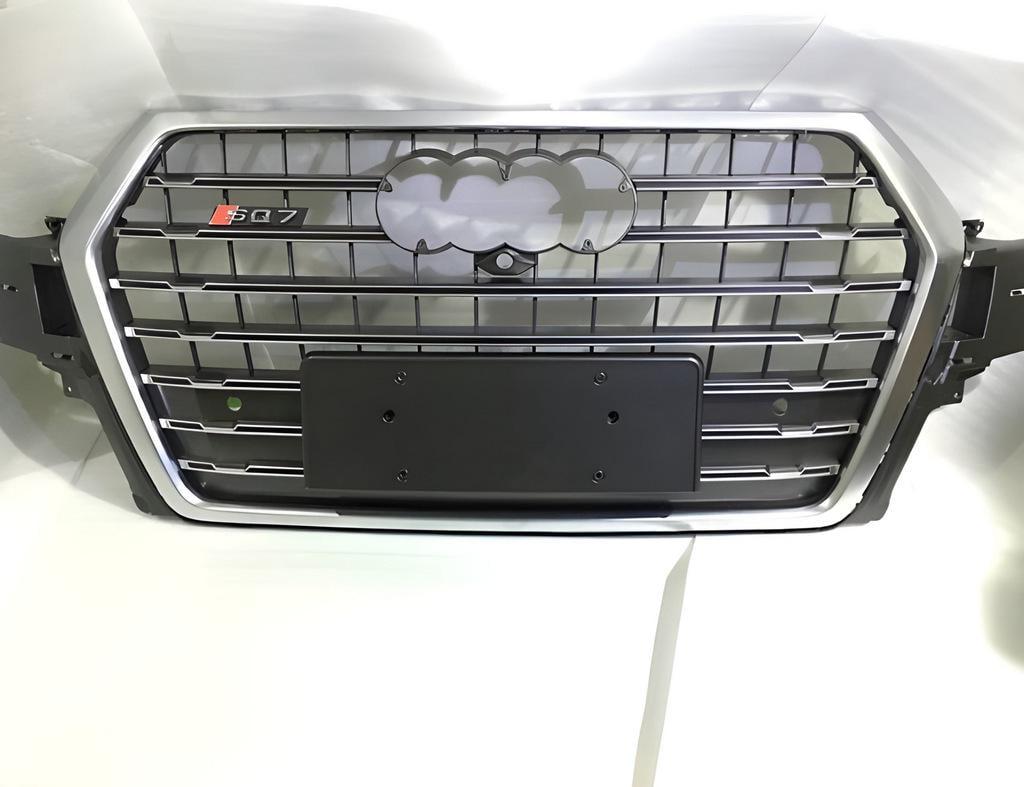 Решетка передняя GT Tuning RSQ-Style V-2 для Audi Q7 2015-гг. пластик Черный (26689503)